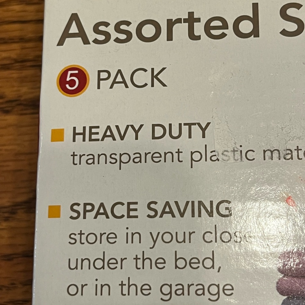 Sunbeam Multi-Color Storage Bags Set - Picture 3 of 3